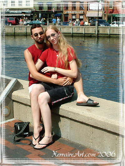 Enric and Miranda at Annapolis