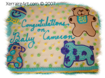 baby shower cake