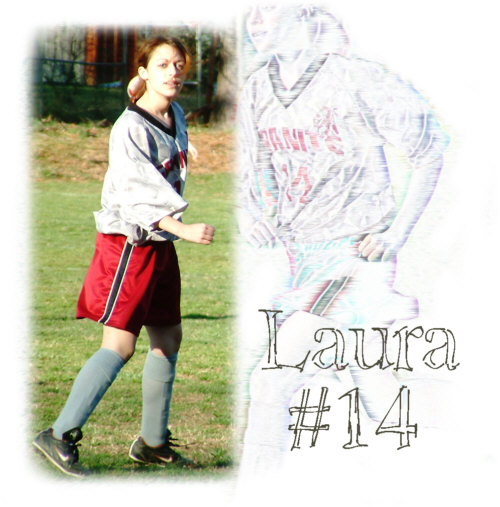 Laura at soccer