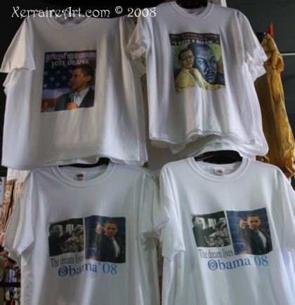 Obama tee shirts