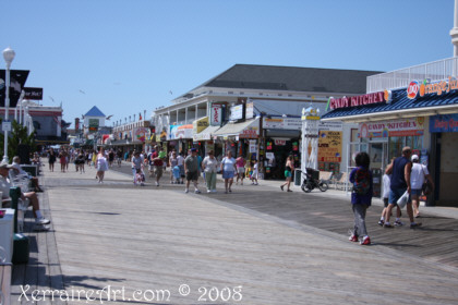 Boardwalk looking south