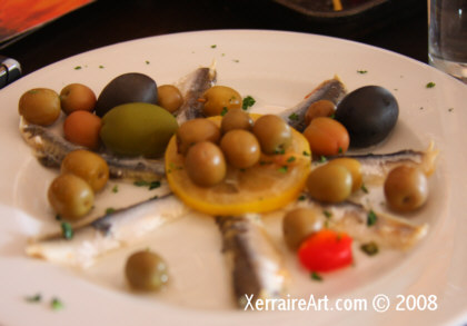 anchovies in vinegar