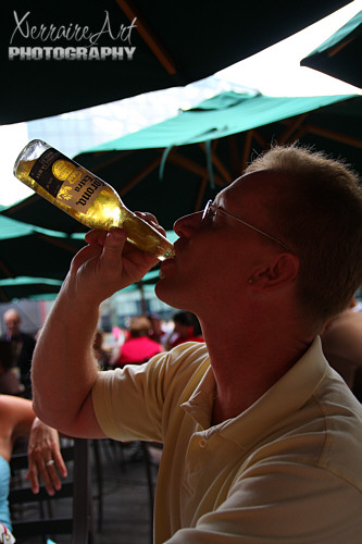 Jim and his corona and lime