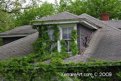 old abandoned house