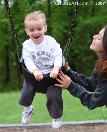 Swing at the park