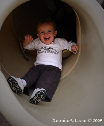 Slide at the park