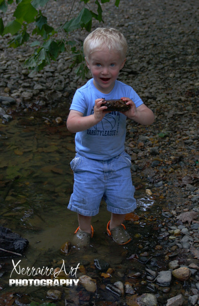 Silas and the big rock